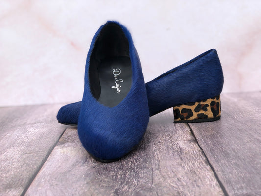 Zapato Roma pelo azul